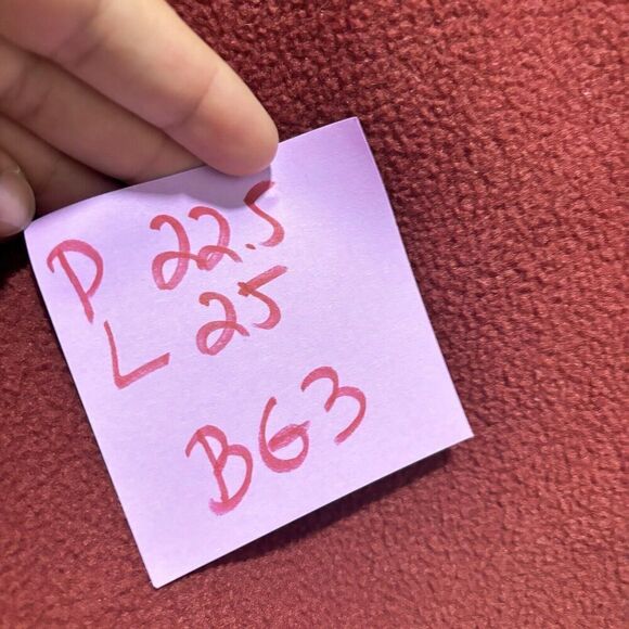 Patagonia Womens Jacket Full Zip Size LARGE Solid Rust High Neck Collared - Picture 7 of 10